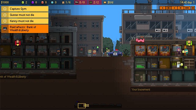 Basement là game kinh doanh bất hợp pháp cực hấp dẫn cho máy tính