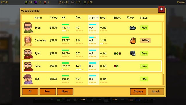 Người chơi phải có chiến lược phù hợp cho mỗi giai đoạn phát triển doanh nghiệp