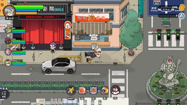 Mọi chi tiết trong game đều mang tính châm biếm nhẹ nhàng