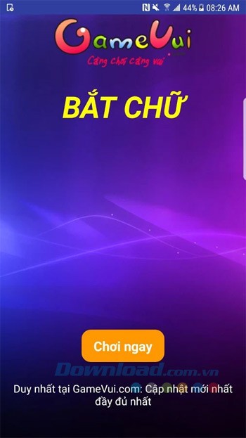Chơi game Bắt chữ