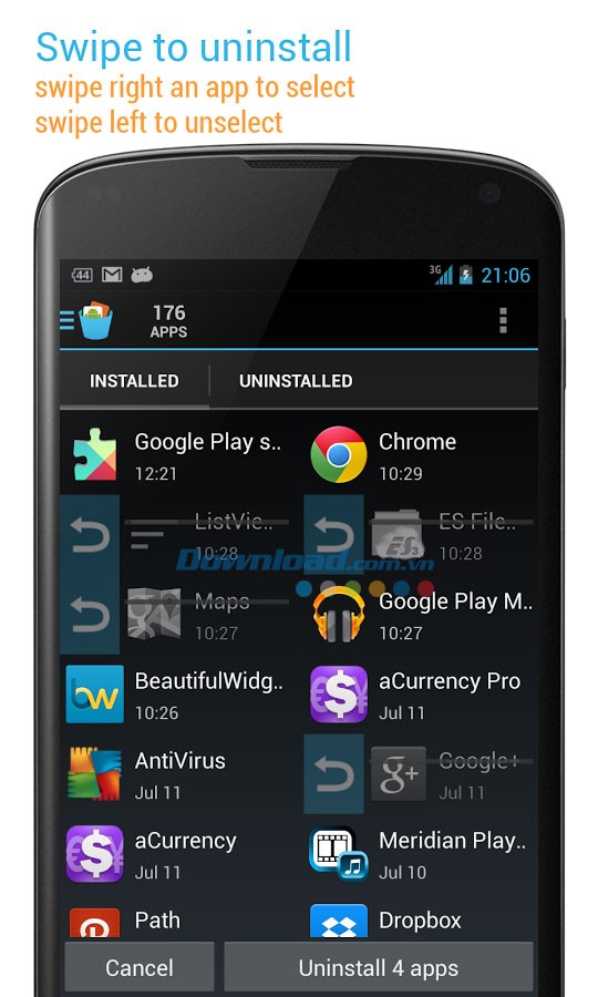 Batch Uninstaller for Android