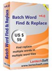 Batch Word Find & Replace - Tìm kiếm và thay thế nhanh chóng