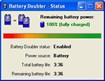 Battery Doubler 1.2.1: Kéo dài thời lượng pin laptop
