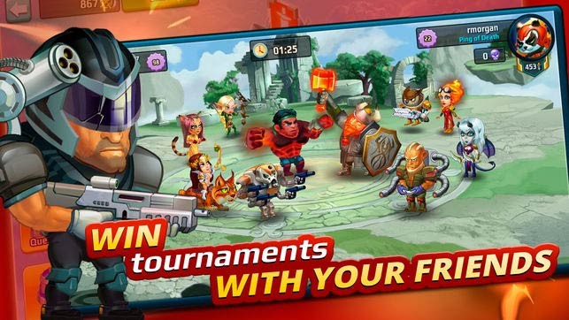 Giành chiến thắng mọi đấu trường với bạn bè