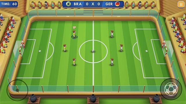 Battle Arena Soccer là game đấu trường bóng đá 3v3 pha trộn giữa cổ điển và hiện đại