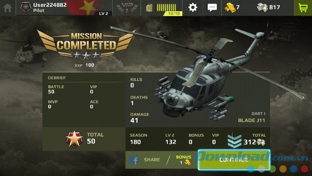 Hoàn thành nhiệm vụ