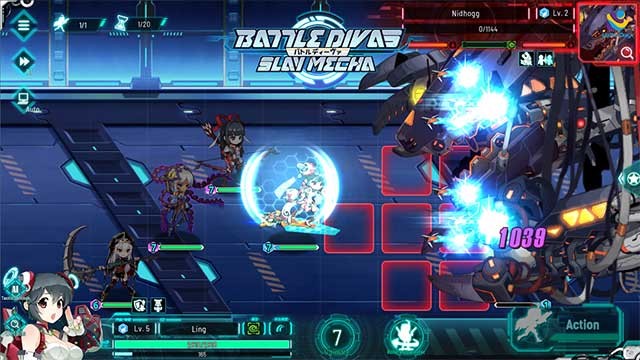 Sắp xếp các anh hùng ở nhiều vị trí khác nhau xung quanh quái vật trùm