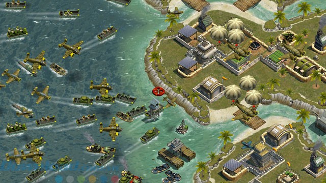 Thủy chiến trong Battle Islands