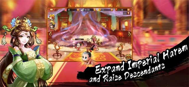 Bổ sung mỹ nữ vào hậu cung và nuôi dưỡng con cái