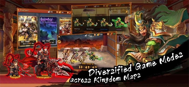 Trải nghiệm vô số chế độ game khác nhau