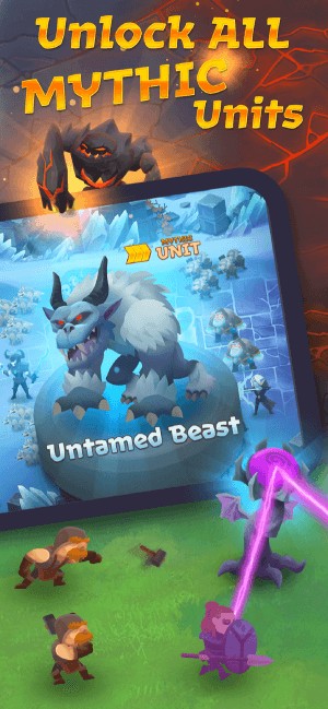 Mở khóa các đơn vị huyền thoại