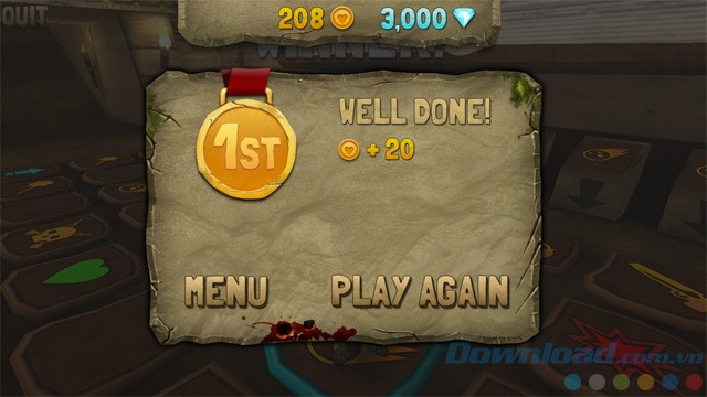 Hạ gục đối thủ để dành chiến thắng