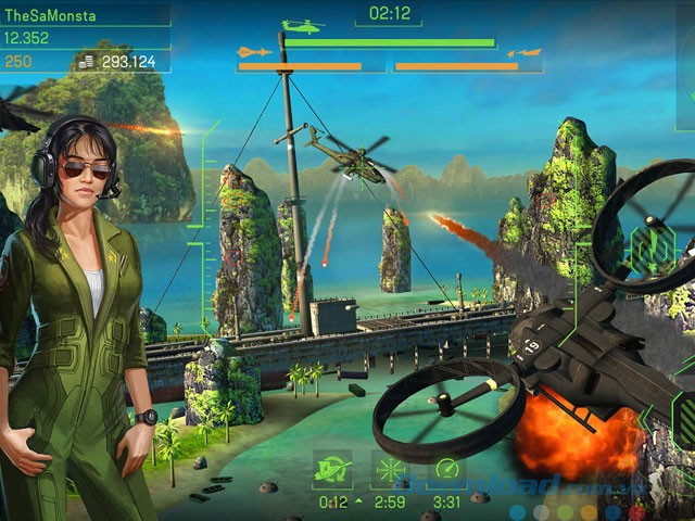 Game không chiến nhiều người chơi Battle of Helicopters