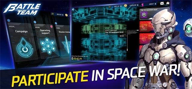 Tham gia vào trận chiến ngoài không gian khốc liệt