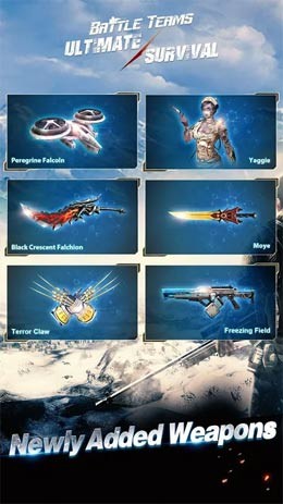 Khám phá các loại vũ khí mới được cập nhật