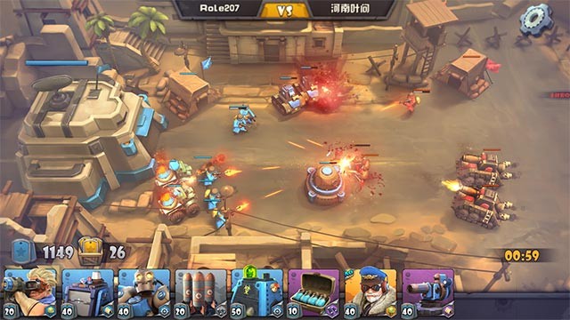 Battleboom là sự pha trộn của phong cách chiến thuật thẻ bài TCG với thủ thành Tower Defense