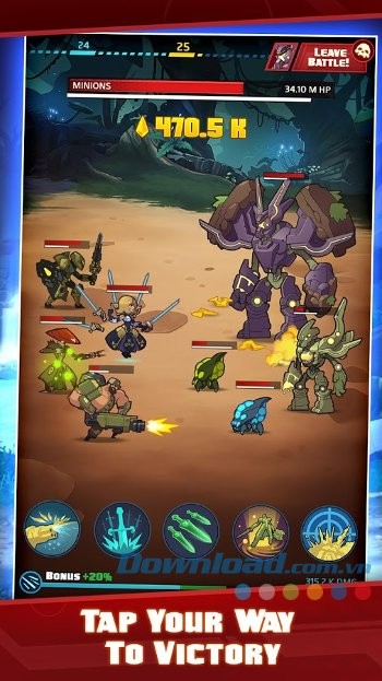 Chiến đấu chống lại thế lực độc ác