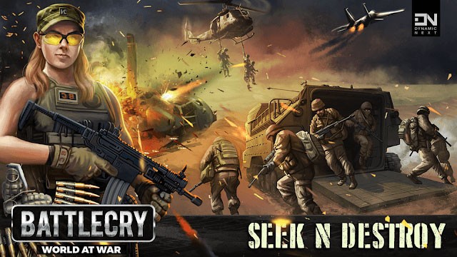 Tham gia chiến tranh, tiêu diệt và phá hủy lực lượng địch trong game BattleCry: World War