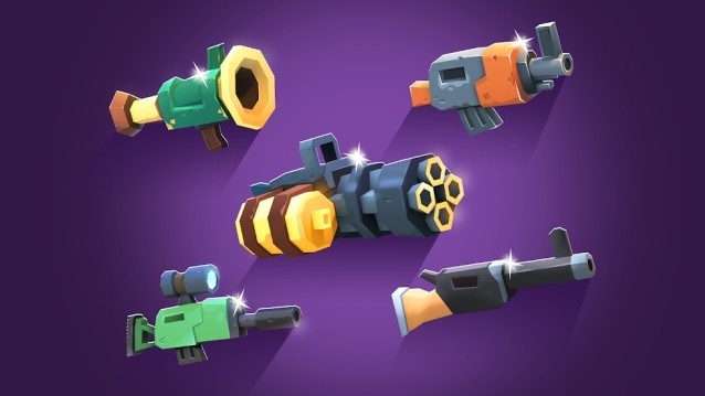 Vô vàn vũ khí khác nhau