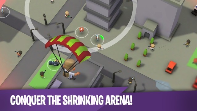 Chinh phục đấu trường, đánh bại hàng chục người chơi khác trên toàn thế giới