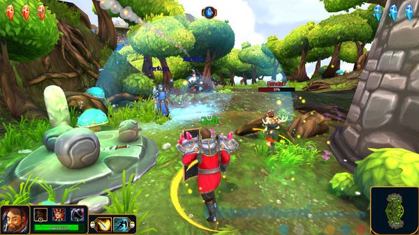 Anh hùng đánh gần trong BattleSouls