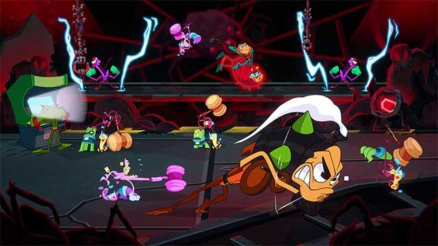 Battletoads là game hành động lấy cảm hứng từ bản gốc Song Long Ếch năm 1991