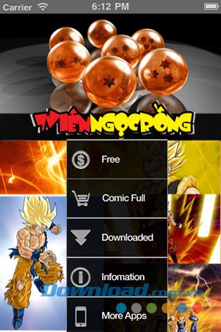 Bảy viên ngọc rồng full for iOS