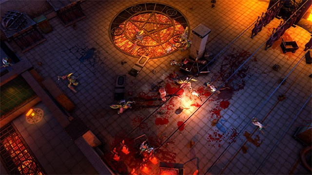 Big Drunk Satanic Massacre là game nhập vai hành động tàn khốc trên đấu trường