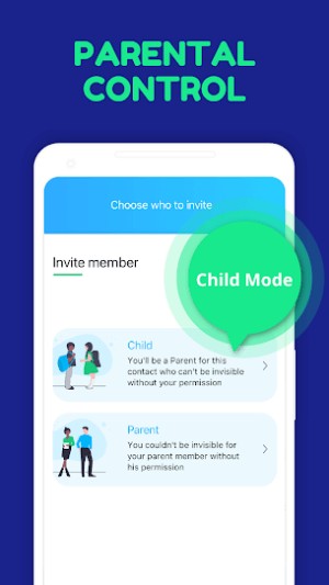 Các bé xem bố mẹ đang ở đâu