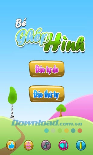 Bé ghép hình for Android