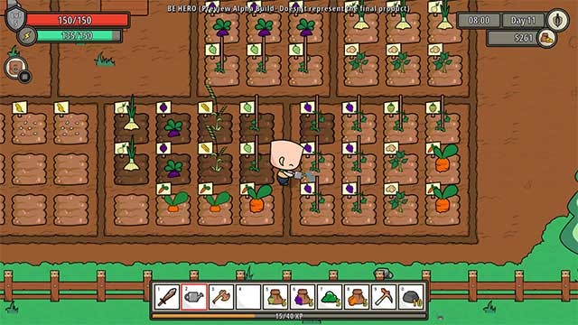 Be Hero là game nhập vai chế tạo kết hợp nông trại