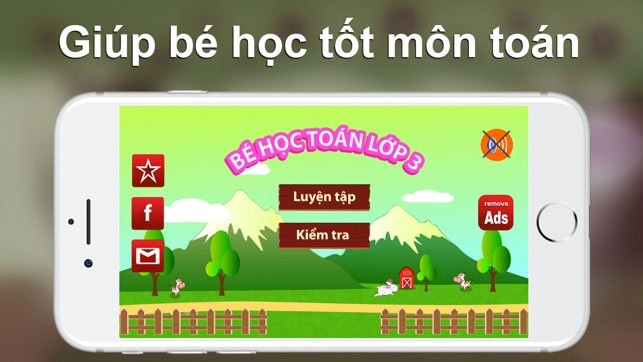 Bé học Toán lớp 3 cho iOS