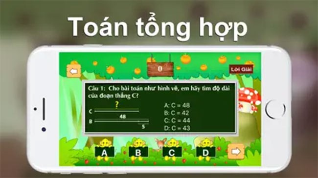Bé học Toán lớp 3 cho iOS