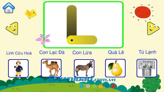 Bé tập đánh vần học chữ và số for iOS