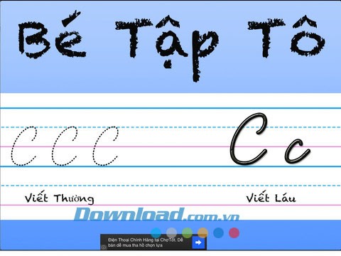 Bé tập tô for iPad