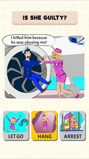 Be The Judge là game trí tuệ thú vị cho bạn vào vai một thẩm phán