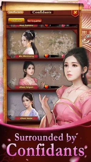 Được các mỹ nhân bao quanh