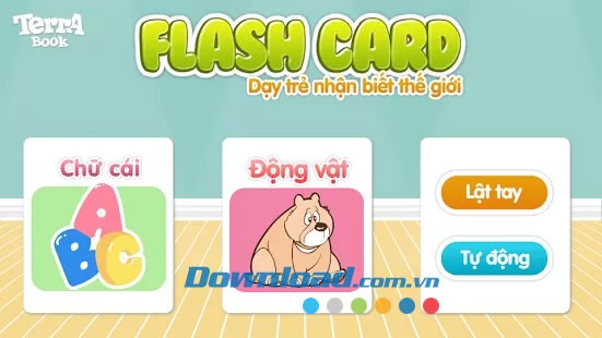 Bé vui học với Flash Card for Android