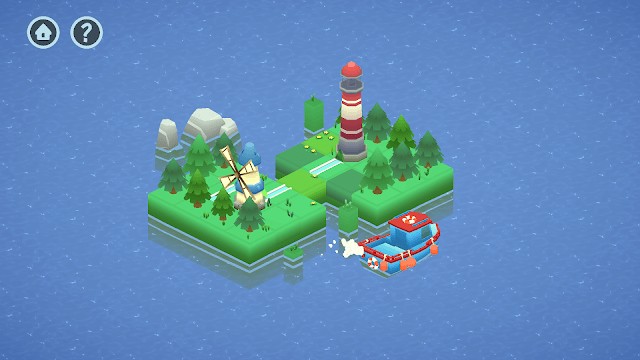 Giải đố trên các hòn đảo, mỗi đảo đại diện cho một mùa trong năm