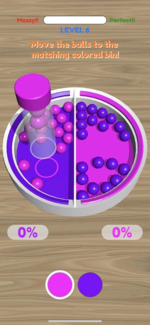 Phân loại các quả bóng màu khác nhau