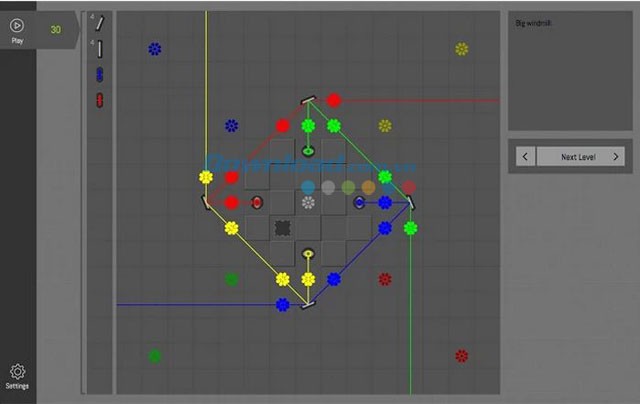 Mức độ khó tăng dần với nhiều nguồn sáng hơn