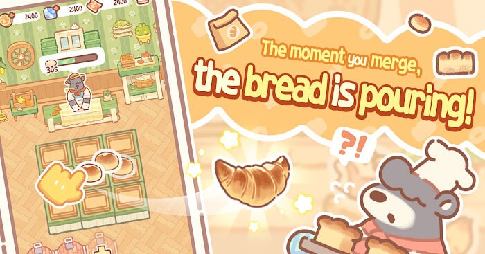 Bear Bakery cho iOS là game quản lý tiệm bánh vô cùng dễ thương