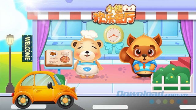 Game quản lý nhà hàng Bear Restaurant