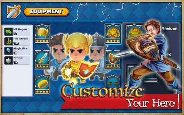 Beast Quest Ultimate Heroes là game đánh quái kết hợp thủ thành mới