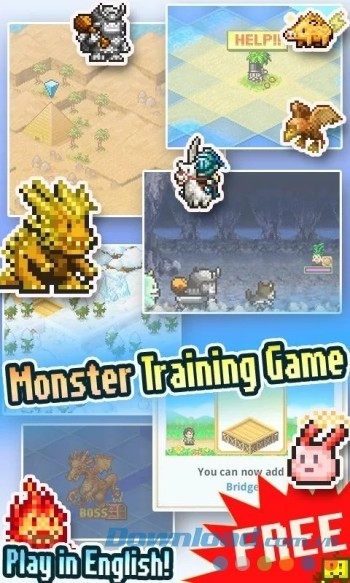 Game huấn luyện quái hấp dẫn