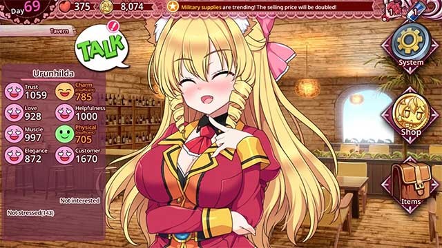 Trò chuyện, tặng quà và chăm sóc cho Beastkin