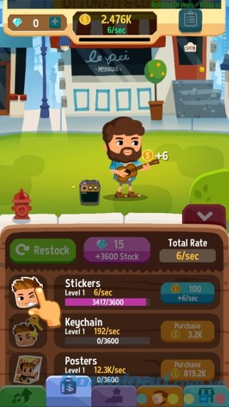 Mở khóa nội dung mới