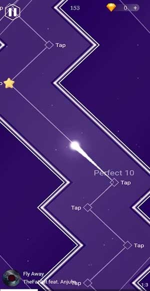 Thu thập sao trên đường đi