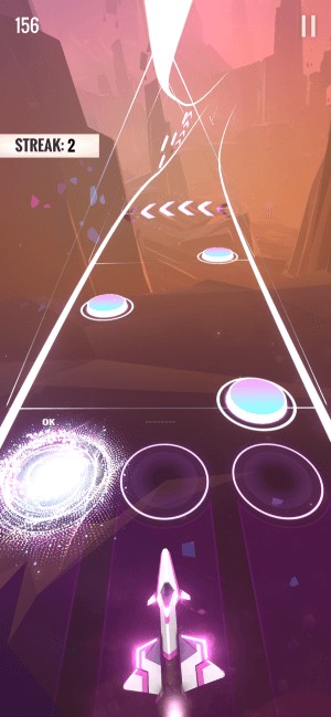 Chạm, vuốt và điều khiển tàu vũ trụ của bạn theo nhịp