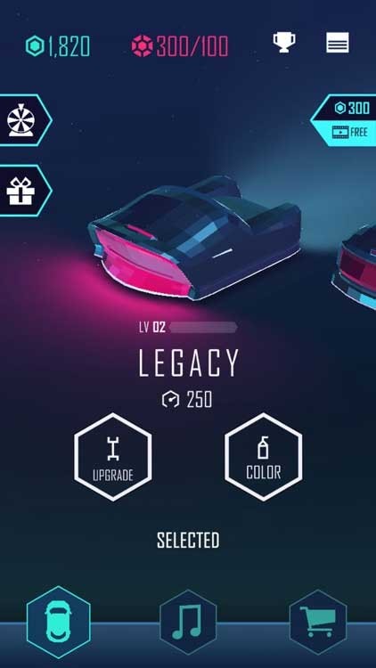 Game âm nhạc kết hợp đua xe siêu đẹp siêu vui - Beat Racer